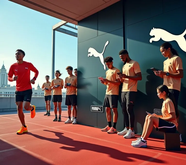 Puma logo with product testing guide checklist